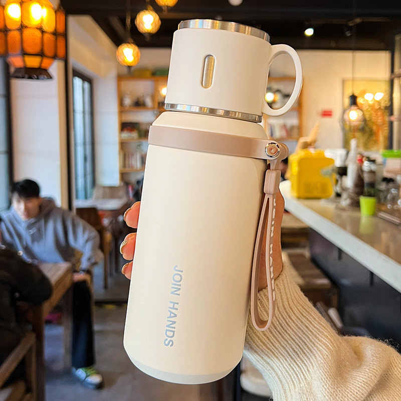 加厚分離寬口保溫杯